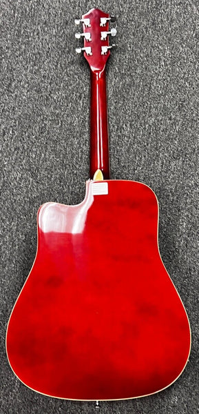 Signed Autogrphed PINK Taylor Swift Tortured Poets Department Green Guitar JSA - Shuga Records