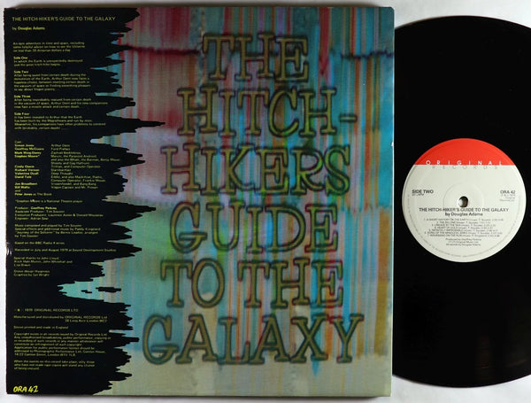 Douglas Adams - The Hitch-Hiker's Guide To The Galaxy - Mint- 2 LP Record 1979 Original UK Vinyl - Soundtrack / Radioplay - Shuga Records