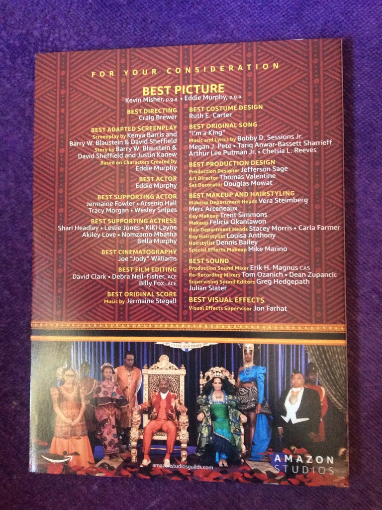 Mint- 2021 Promo DVD Coming America FYC Screener For Your Consideration Eddie Murphy