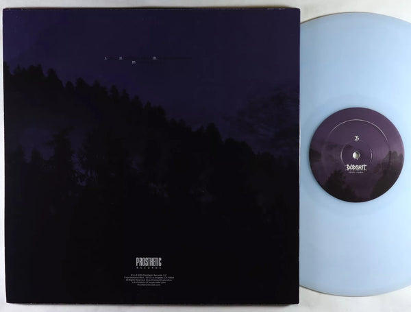 Dodsrit - Spirit Crusher (2018) - Mint- LP Record 2020 Prosthetic USA Clear With Baby Blue Haze Vinyl & Insert - Atmospheric Black Metal / Crust - Shuga Records