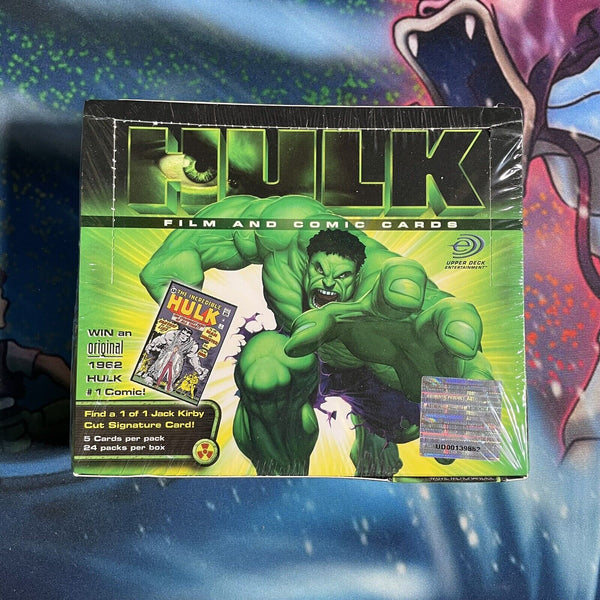 (1) One Pack - 2003 The Incredible Hulk MARVEL Upper Deck Trading Film And Comic Card - 5 Cards - Shuga Records