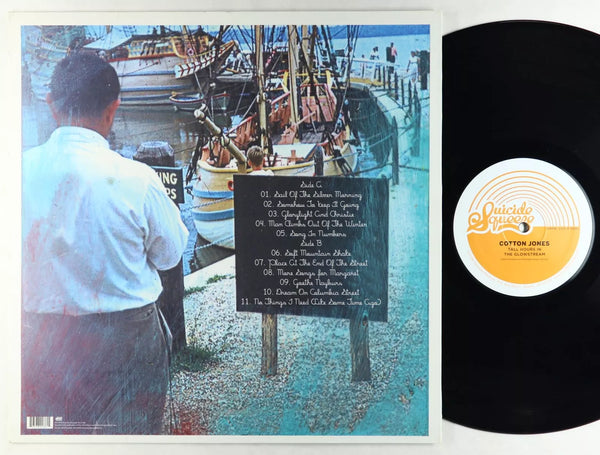Cotton Jones - Tall Hours In The Glowstream - Mint- LP Record 2010 Suicide Squeeze USA Black Vinyl & Inset - Rock / Folk Rock - Shuga Records