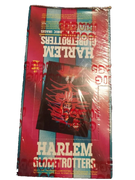 (1) One Pack - Comic Images 1992 Harlem Globetrotters Basketball Trading Card - 10 Cards - Shuga Records