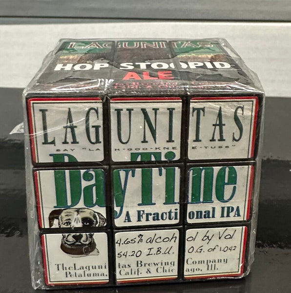 New Lagunitas Beer CHICAGO Brewing Company Promo Puzzle Cube - Shuga Records
