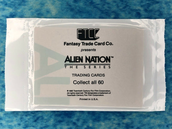(1) One New Pack - FTCC 1990 ALIEN NATION Fantasy Trading Card - 10 Cards Per Pack - Shuga Records