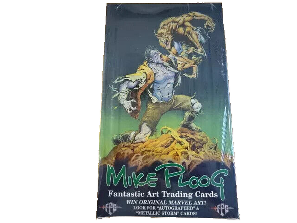 (1) New One Pack - 1994 Mike Ploog Fantasy Art Trading Card - 10 Cards - Shuga Records