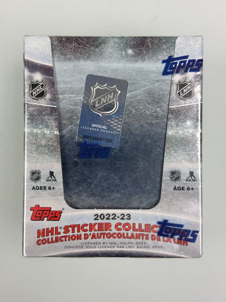 (1) One Pack - 2022-2023 Topps Hockey NHL Trading Sticker Card - 5 Cards - Shuga Records