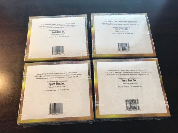 (1) New One Pack - MARILYN MONROE MM II Series 2 - 1995 SPORTS TIME Trading Cards - 9 Cards Per Pack - Shuga Records