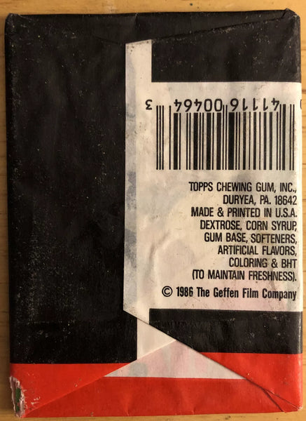 (1) One Pack - New 1986 Topps Little Shop Of Horrors Trading Card - 5 Cards - Shuga Records