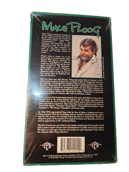 (1) New One Pack - 1994 Mike Ploog Fantasy Art Trading Card - 10 Cards - Shuga Records