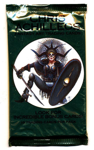 (1) One Pack - FPG 1992 Chris Achilleos Fantasy Art Trading Card - 10 Cards - Shuga Records