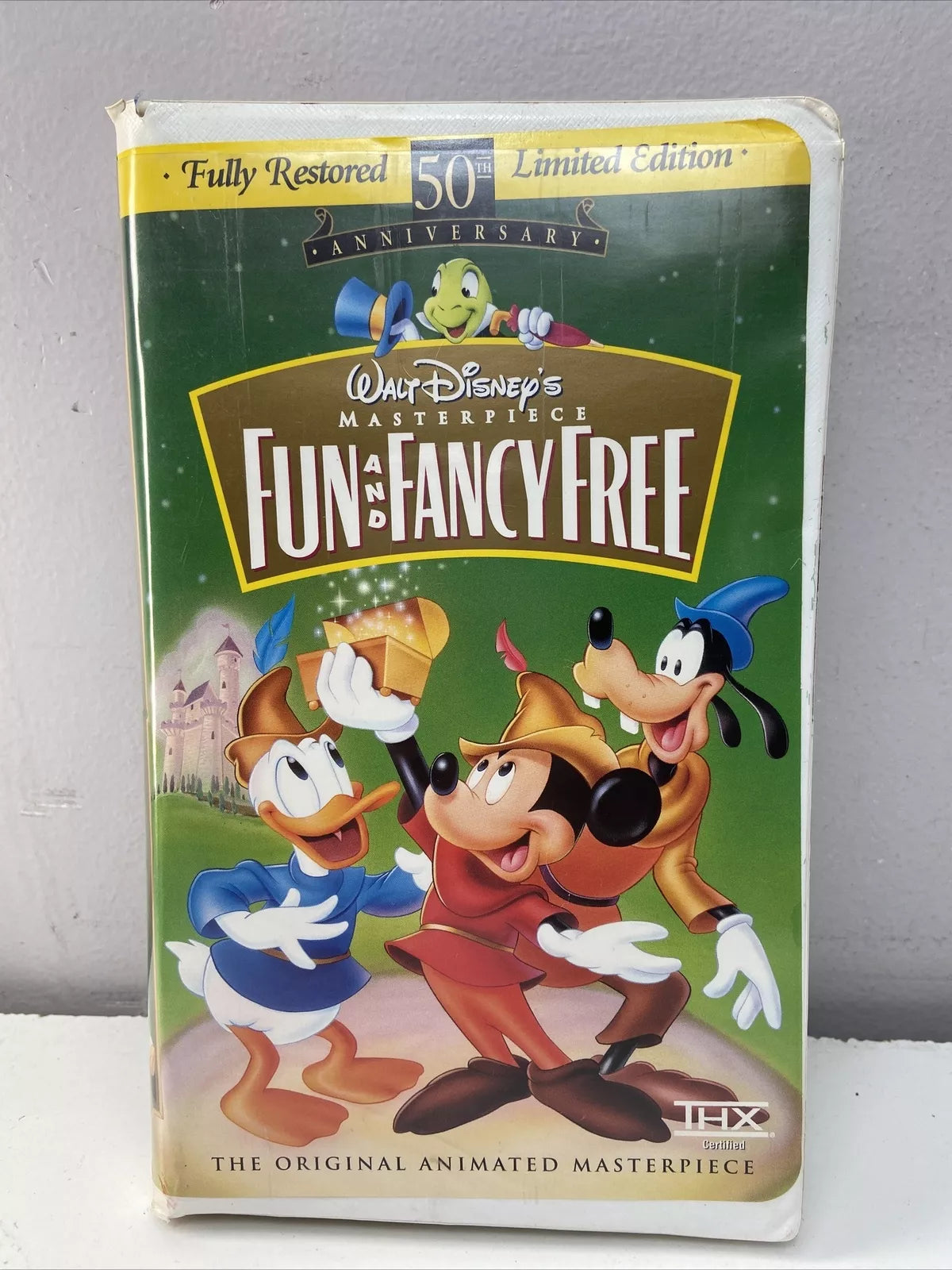Fun and Fancy Free (1947) - VG+ VHS 1997 Walt Disney Tape - Shuga Records