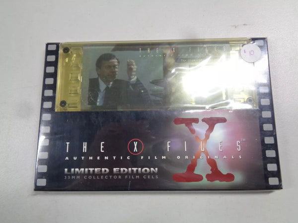 New 1996 X-FILES Cigarette Smoking Man 35mm Collector Film Cel Limited Edition NEW - Shuga Records