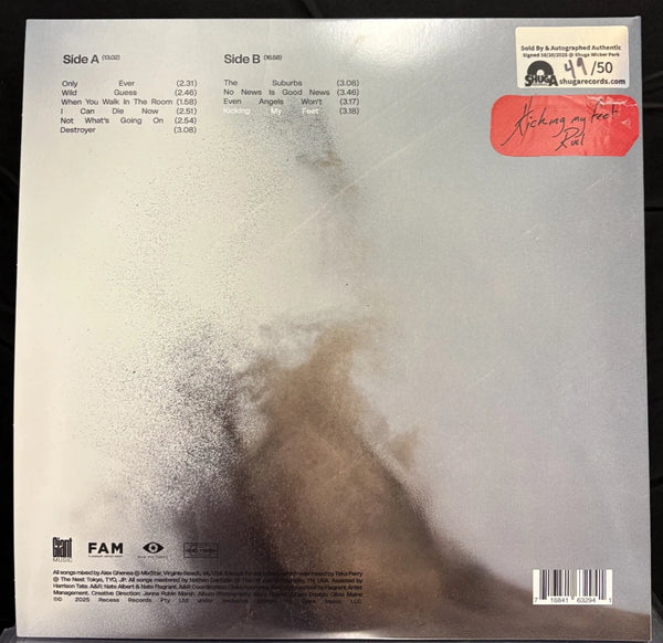 Signed Autographed - Ruel - Kicking My Feet - New LP Record 2025 Giant Music Spotify Fans First Exclusive White Pearl Vinyl - Indie Pop