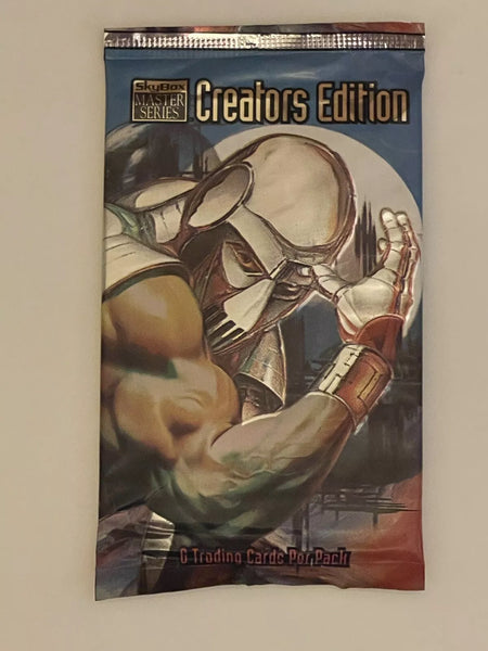 (1) One Pack - New Sealed 1995 SKYBOX Master Series Creators Edition Trading Card - 6 Cards - Shuga Records