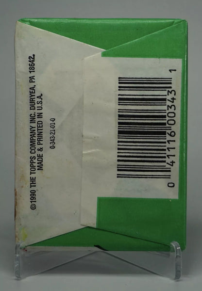 (1) One Pack - New Sealed Topps 1990 MLB Baseball TRADED SERIES Trading Card Pack - 7 Cards - Shuga Records