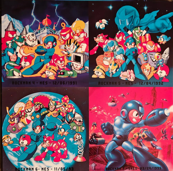 Megaman / Mega Man - The Power Battle OST - New LP Record 2024 Gold Yellow Vinyl & Insert - Video Game Music / Soundtrack - Shuga Records