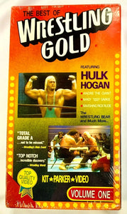 The Best of Wrestling Gold: Volume 1 - NM VHS 1990 Tape - Shuga Records