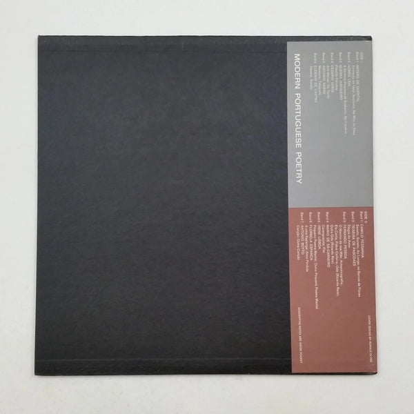 Dr. Jose Rodrigues Migueis - Read By: Modern Portuguese Poetry - VG+ LP Record 1961 Folkways USA Vinyl & Booklet - Spoken Work / Poems - Shuga Records