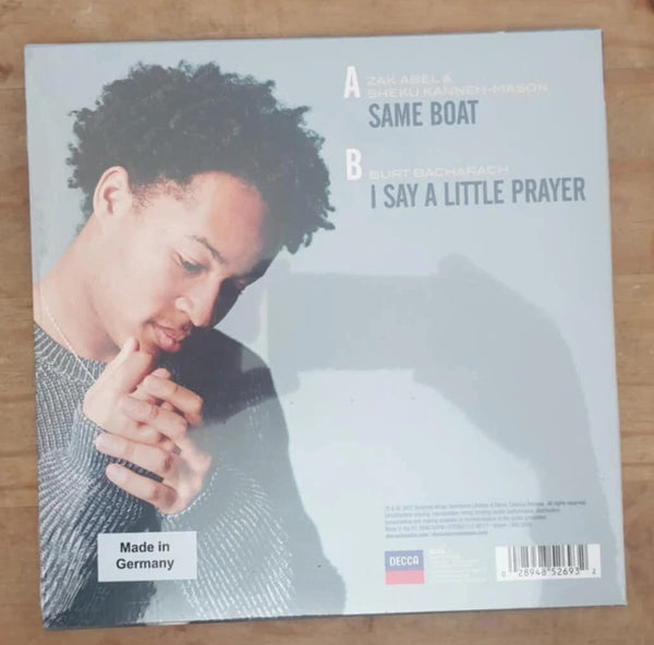Sheku Kanneh-Mason & Zak Abel - Same Boat - New 7" Single Record 2022 Decca Europe Vinyl - Classical / Pop - Shuga Records