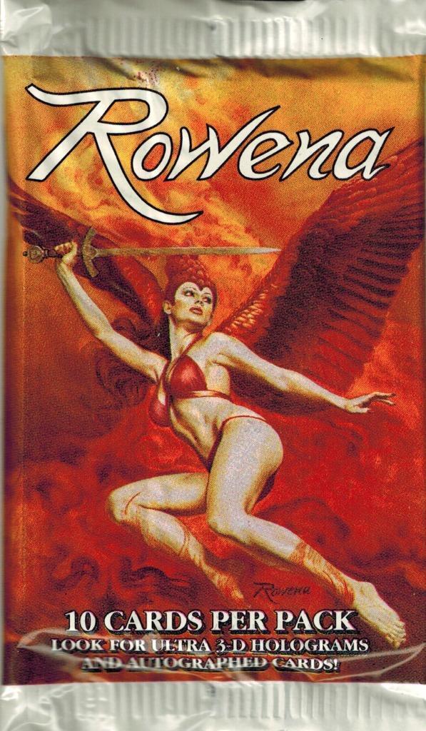 1) One Pack - FPG 1993 Rowena Fantasy Art Trading Card - 10 Cards
