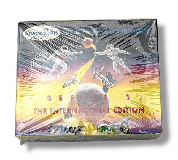 (1) Pack - Space Ventures 1992 Space Shots  Series 3 International Edition Trading Card - 8 Cards Per Pack