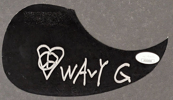 Signed Autographed - Wavy Gravy - Acoustic Guitar Pickguard JSA COA - Shuga Records