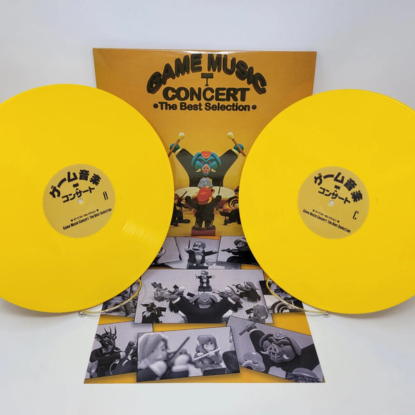 Tokyo City Philharmonic Orchestra - Game Music Concert The Best Selection (1991) - New 2 LP Record 2025 Yellow Vinyl - - Shuga Records