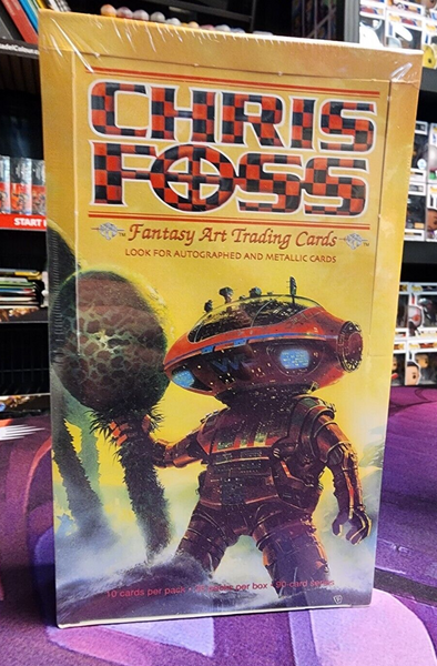 (1) New One Pack - 1995 Chris Foss Fantasy Art Trading Card - 10 Cards Per Pack - Shuga Records