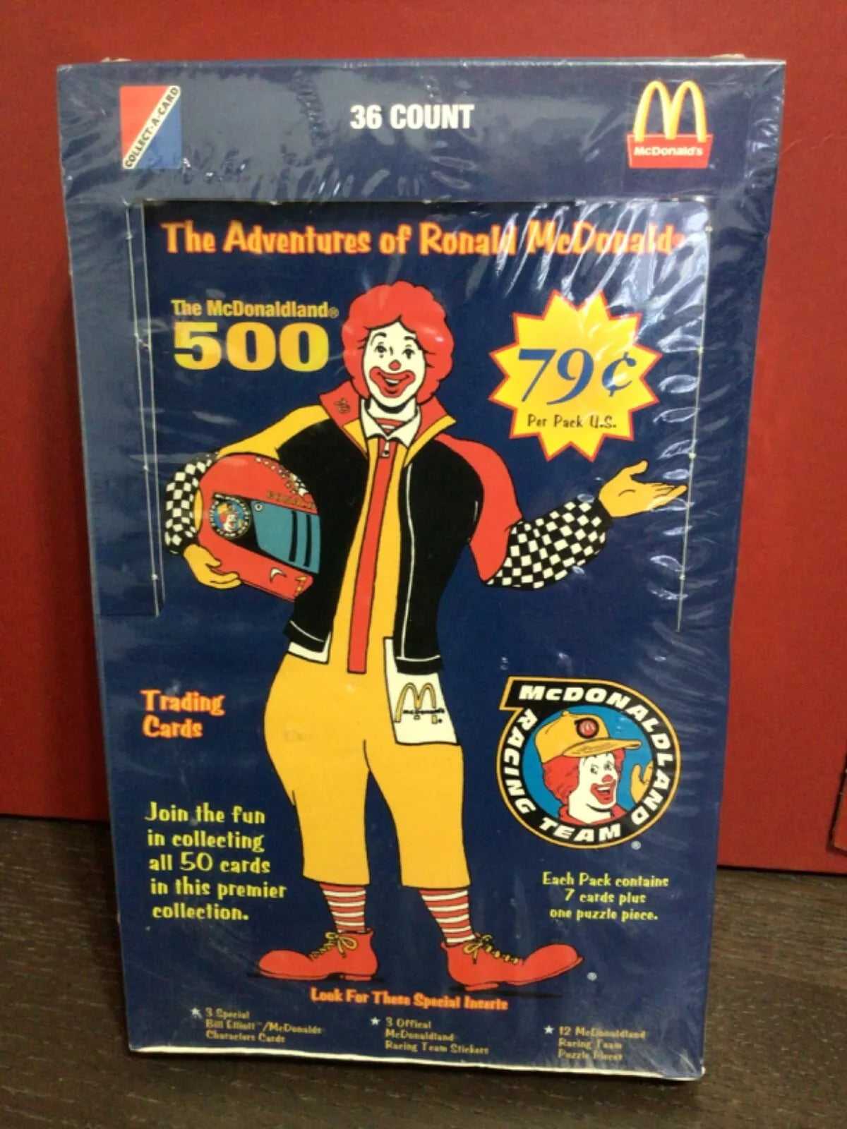 1) One Pack - 1996 The Adventures of RONALD McDONALD McDonald's