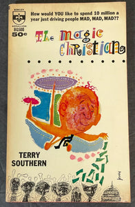 Terry Southern - The Magic Christian - Used Mass Market Paperback Book 1961 Berkley Medallion - Shuga Records