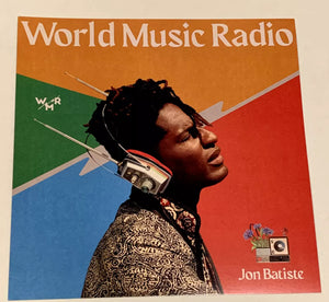Jon Batiste - World Music Radio Album Promo Poster - 11" x 11"