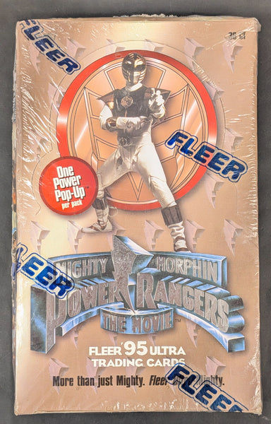 (1) One New Pack - 1995 FLEER ULTRA Mighty Morphin Power Rangers The Movie Trading Card Music - 8 Cards Per Pack - Shuga Records