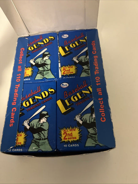 (1) One Pack - New Sealed 1989 PACIFIC LEGENDS MLB Baseball Trading Card Pack - 10 Cards - Shuga Records