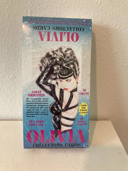 (1) One Pack - New 1992 Comic Images OLIVIA Adult Fantasy Art Trading Card - 10 Cards - Shuga Records