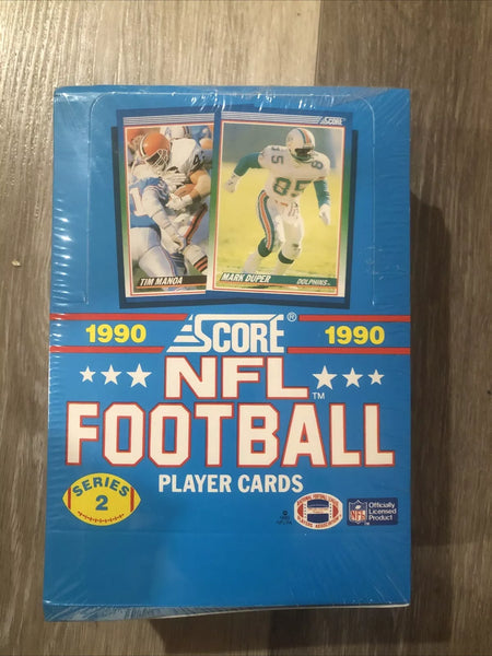 (1) One Pack - 1990 SCORE Series 2 NFL Football Trading Card Game - 16 Cards - Shuga Records