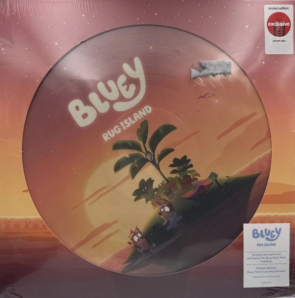Joff Bush & Bluey Music Team - Bluey - Rug Island - New LP Record 2024 Demon Target Exclusive Picture Disc Vinyl - Soundtrack