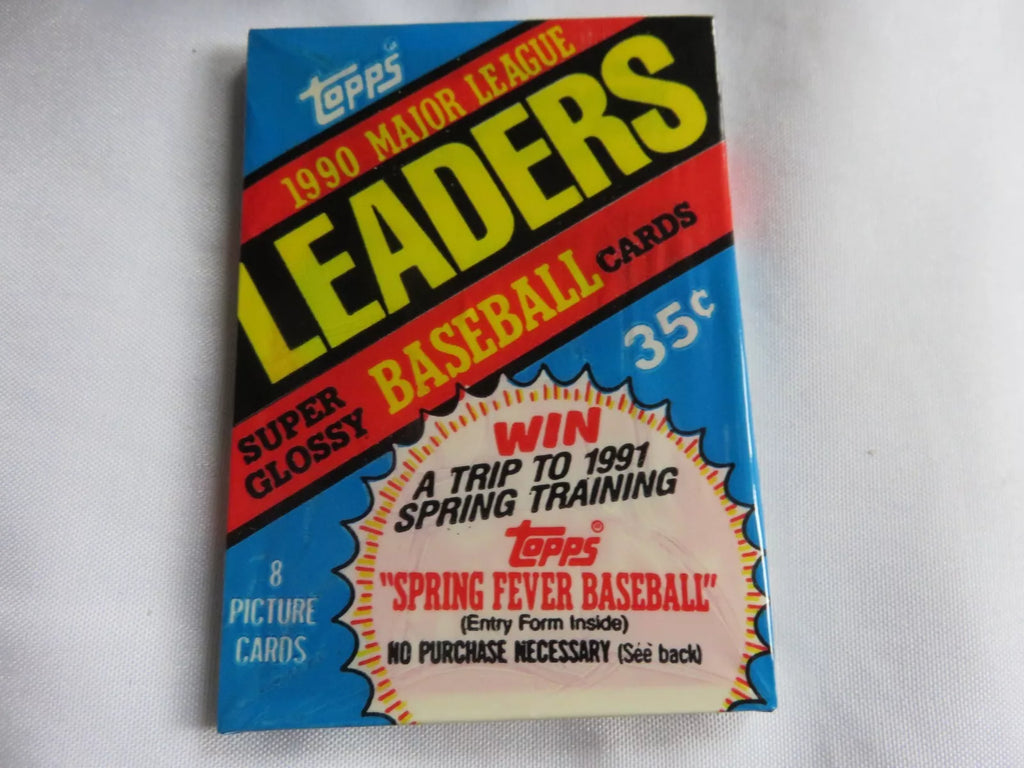 1990 Topps Leaders Sealed Pack