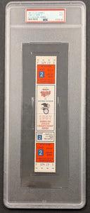 1987 A.L.C.S. Game 2 Full Ticket - Minnesota Twins 6 Tigers 3 Oct 8 Blyleven Morris PSA 2 - Shuga Records