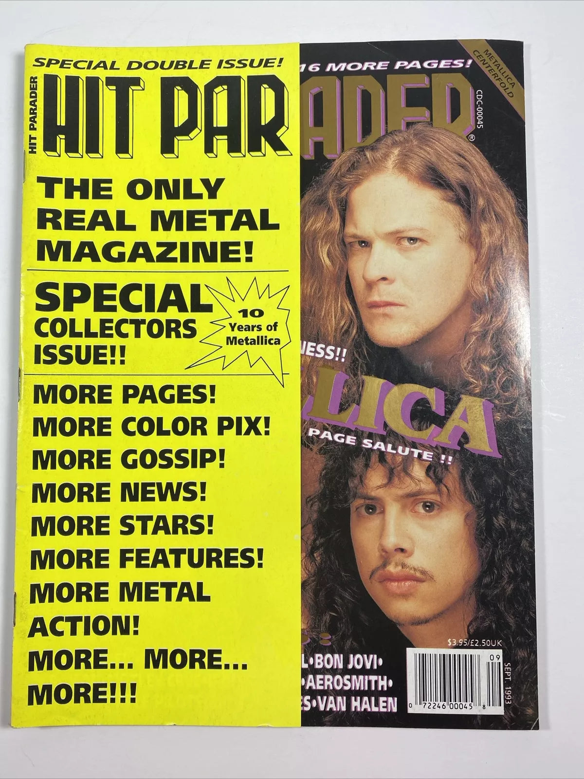 Hit Parader Magazine - September 1993 - Issue 348 - Shuga Records