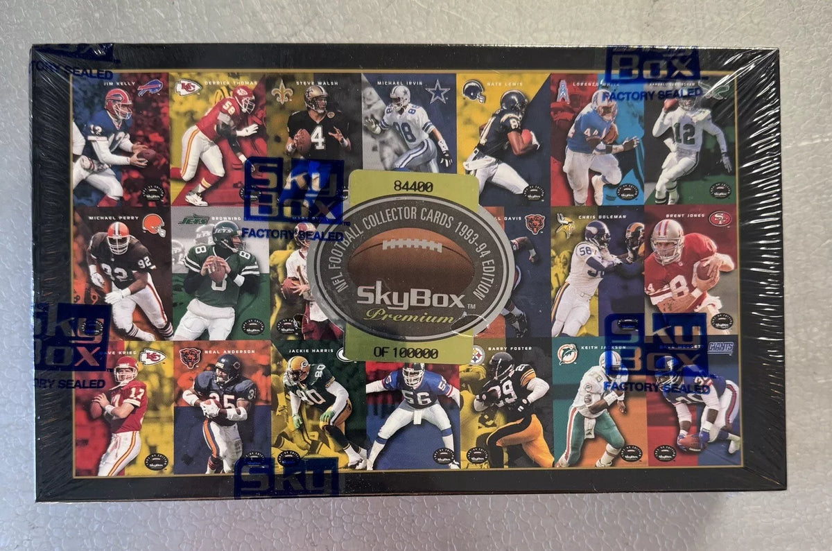 1) One Pack - 1993-1994 SkyBox Premium NFL Football Trading - 10 Card