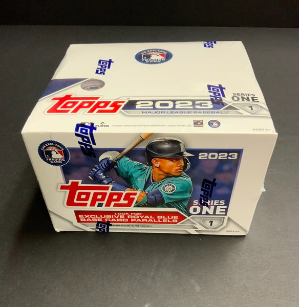 (1) One Pack - New Sealed 2023 TOPPS Series One RETAIL MLB Baseball Trading Card Pack - 16 Cards - Shuga Records