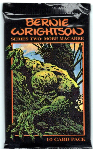 (1) One Pack - 1994 Bernie Wrightson Series Two More Macabre Fantasy Art Trading Card - 10 Cards - Shuga Records