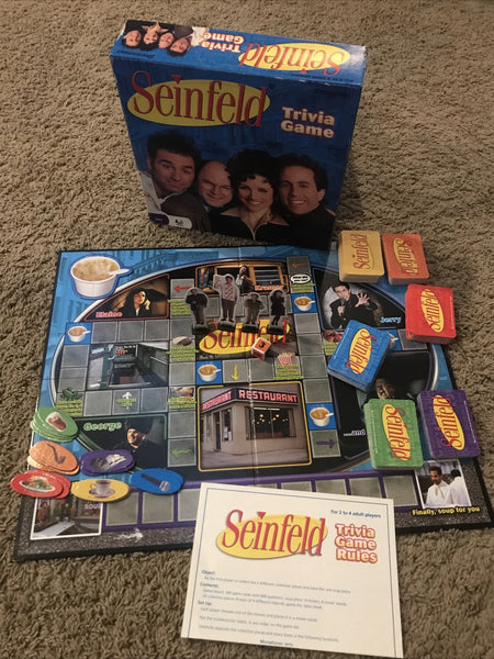 Seinfeld Trivia Game - VG Interactive Board Game 2-4 Players - Shuga Records