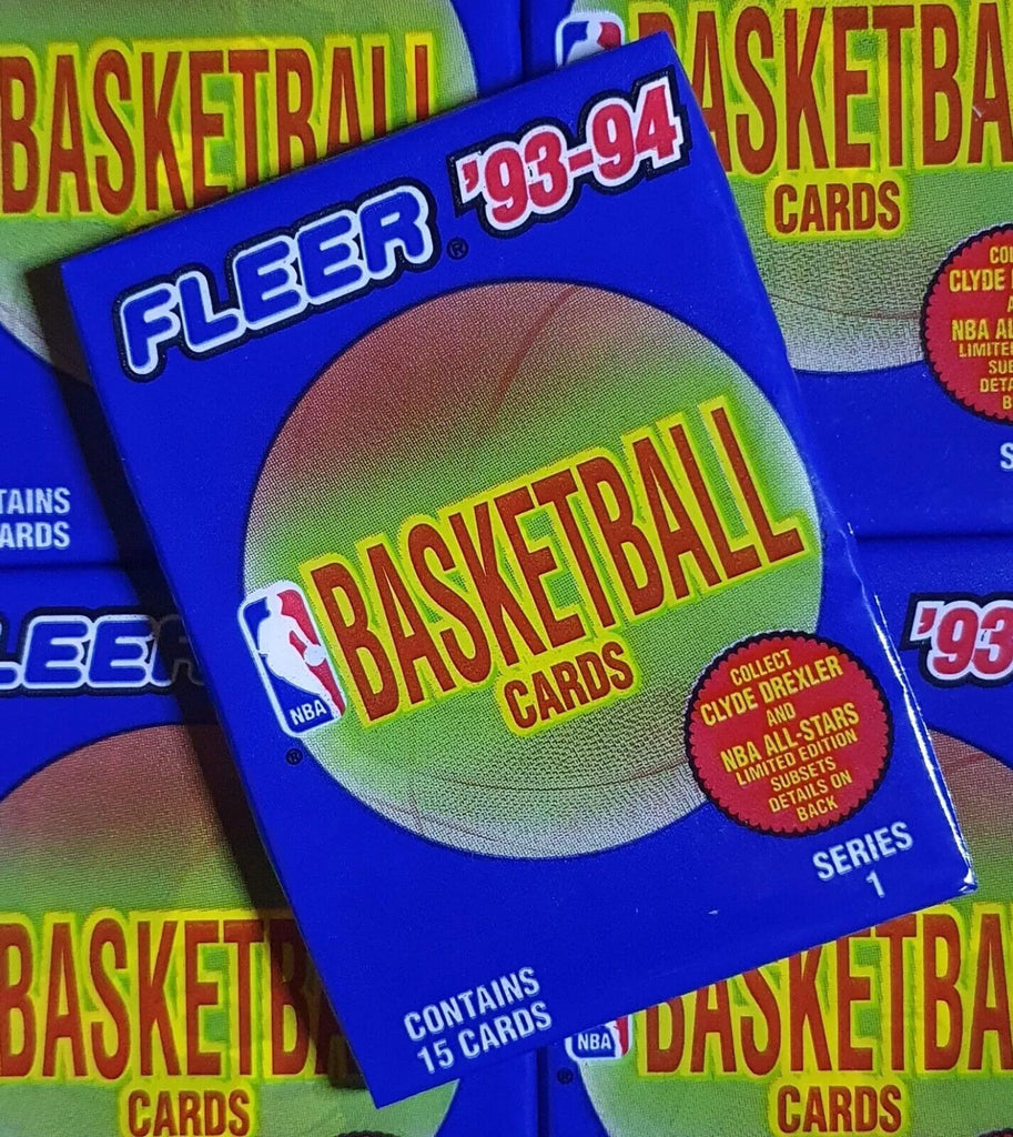 1) One Pack - 1993-1994 FLEER NBA Basketball Series 1 Trading Card