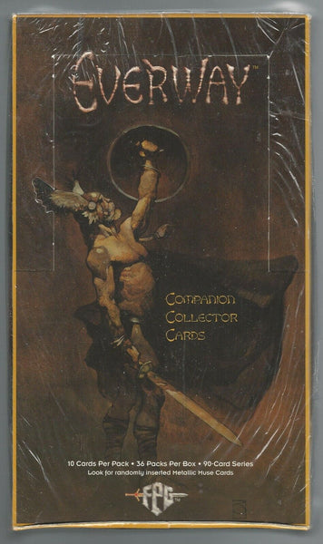 (1) One New Pack - 1995 WIZARDS OF THE COAST EVERWAY Companion Collector FPG Fantasy Trading Card - 10 Cards Per Pack - Shuga Records