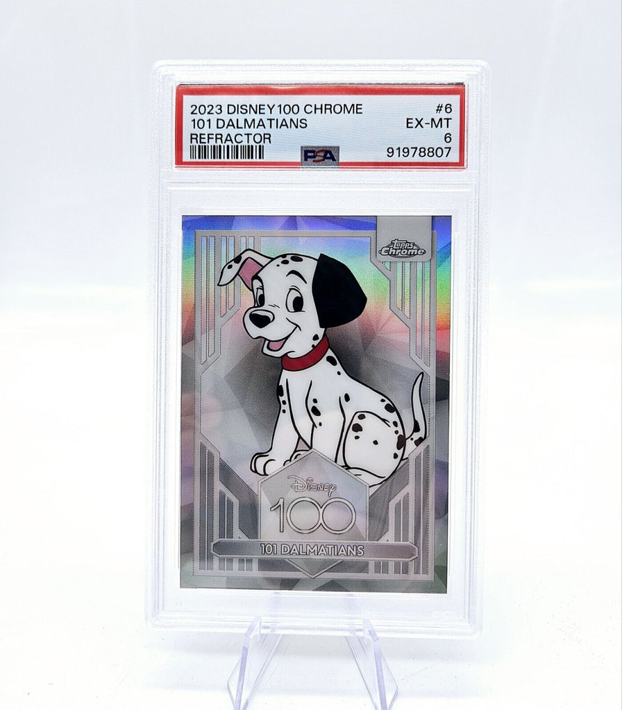 101 Dalmatians - 2023 Disney 100 Topps Chrome #6 Lucky Silver