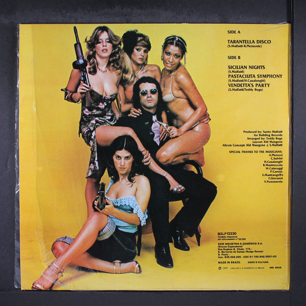 Cosa Nostra Disco Band – Tarantella Disco - Mint- LP Record 1979 - Latin / Disco / Funk / Boogaloo - Shuga Records