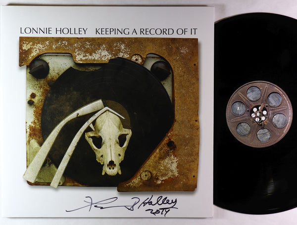 Signed Autographed - Lonnie Holley - Keeping A Record Of It - Mint- LP Record 2013 Dust-to-Digital USA Vinyl - Soul / Experimental / Spoken Word - Shuga Records