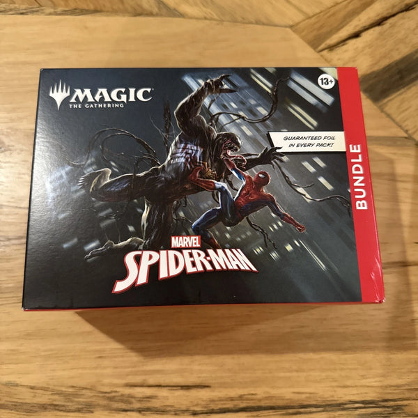 (1) One Bundle - 2025 MTG Magic The Gathering MARVEL SPIDER-MAN Theme Trading Cards - Shuga Records